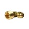 Thrifco Plumbing No. 49 3/8 Inch x 1/2 Inch Brass Flare MIP 90 Elbow 4401155 - alternate 4